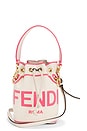 view 1 of 8 Fendi Mini Mon Tresor Bucket Bag in White