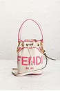 view 2 of 8 Fendi Mini Mon Tresor Bucket Bag in White