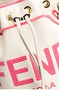 view 6 of 8 Fendi Mini Mon Tresor Bucket Bag in White