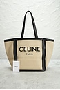 view 9 of 8 Celine Square Cabas Tote Bag in Neutral