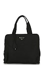 view 1 of 8 Prada Tessuto Handbag in Black