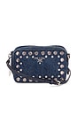 view 1 of 8 Prada Denim Bijoux Camera Bag in Blue