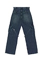 view 2 of 5 Phone Pocket Cargo Pants in Dark Indigo