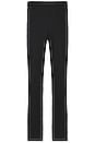 view 3 of 4 Tailored Canvas Trousers in Black