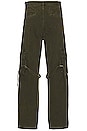 view 4 of 5 Phone Pocket Cargo Trousers in Green