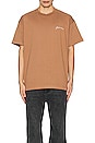 view 4 of 4 Signature T-shirt in Brown