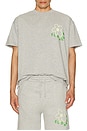 view 4 of 5 Blossom T-Shirt in Heather Grey
