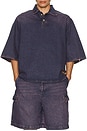view 3 of 4 Denim Polo in Violet Wash