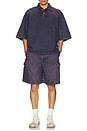 view 4 of 4 Denim Polo in Violet Wash