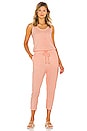 view 1 of 3 Sleeveless Jumpsuit in Creamsicle