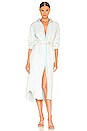 view 1 of 4 Rory Woven Long Dress in Sea Foam Mineral Wash