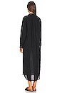 view 3 of 4 Rory Woven Long Dress in Black