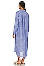view 4 of 4 Rory Woven Long Dress in Famous Blue