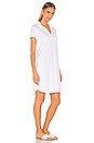 view 3 of 4 Polo Dress in White