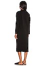 view 4 of 4 Funnel Neck Midi Dress in Black