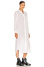 view 2 of 3 Rory Woven Long Dress in White Lived In Linen