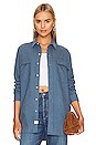 view 1 of 5 Mcloghlins Shirt Jacket in Melange Jean