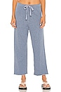 view 1 of 4 PANTALÓN DEPORTIVO WIDE LEG in Indigo Melange