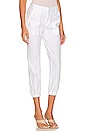 view 2 of 4 Jameson Jogger Performance in White Performance Linen
