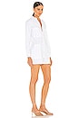 view 2 of 3 Ireland Playsuit in White Performance Linen