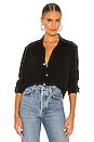 view 1 of 4 Eileen Knit Button Down Shirt in Black