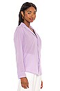 view 2 of 4 Barry Woven Button Up in Lilac Voile