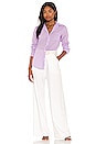 view 4 of 4 Barry Woven Button Up in Lilac Voile