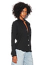 view 2 of 4 Tailored Button Up Shirt in Black