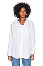 view 2 of 5 CAMISETA ABOTONADA EXAGGERATED in White