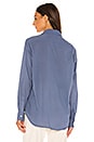 view 3 of 4 Eileen Button Down in Sea Blue