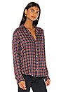 view 2 of 4 CHEMISE EILEEN in Small Red, Navy & Green Plaid