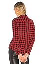 view 3 of 4 CHEMISE BARRY in Large Red & Black Check