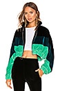view 1 of 4 BLOUSON DE SURVÊTEMENT in Green