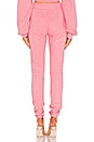 view 3 of 5 All Over Rhinestone Sweats in Pink