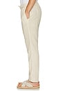 view 2 of 5 Oscar Linen Chino Pant in Sand