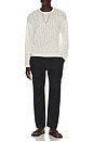 view 4 of 5 Oscar Linen Chino Pant in Black