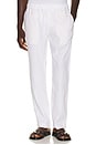 view 1 of 5 Oscar Linen Chinos in White