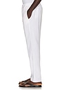 view 2 of 5 Oscar Linen Chinos in White