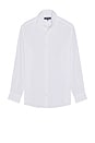 view 1 of 3 Antonio Linen Shirt in White