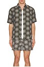 view 3 of 4 Castro Linen Copa Sol Printed Shirt in Seawood