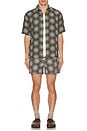 view 4 of 4 Castro Linen Copa Sol Printed Shirt in Seawood