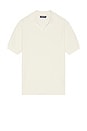 view 1 of 4 Rino STR Salt And Pepper Stitch Polo in Ivory