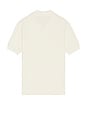 view 2 of 4 Rino STR Salt And Pepper Stitch Polo in Ivory