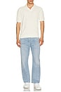 view 4 of 4 Rino STR Salt And Pepper Stitch Polo in Ivory