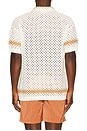 view 2 of 4 Marques Crochet Cardigan Shirt in Ivory