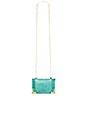 view 5 of 5 Genesis Petite Crossbody in Jade Snake