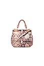 view 1 of 5 Dione Cerberus Saddle Bag in Crush Snake