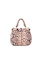 view 2 of 5 Dione Cerberus Saddle Bag in Crush Snake