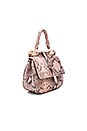 view 3 of 5 Dione Cerberus Saddle Bag in Crush Snake