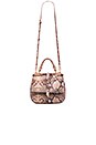 view 5 of 5 Dione Cerberus Saddle Bag in Crush Snake